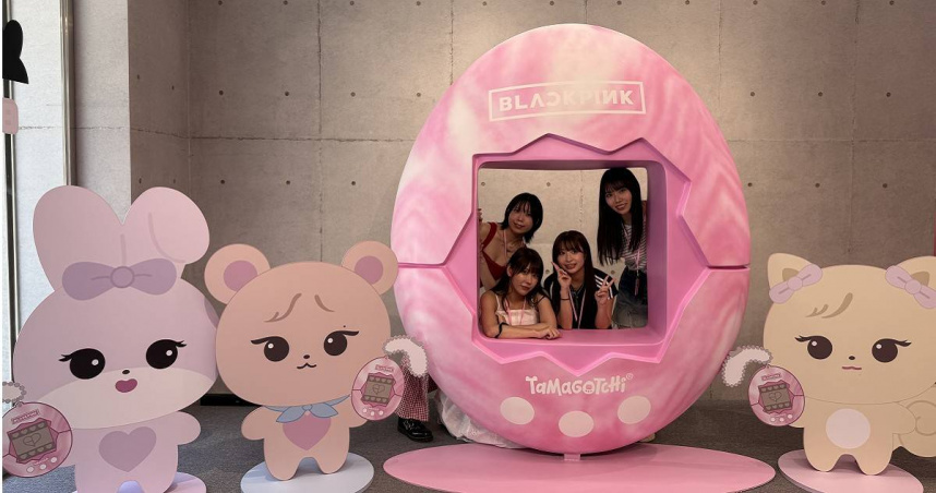 日本超人氣女團「SORRY.IDOL」為電子雞來台　朝聖《BLACKPINK X Tamagotchi》瘋搶限定盲盒
