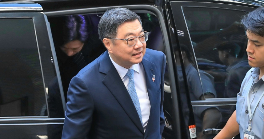 行政院長卓榮泰赴立法院施政報告並備詢。（圖／周志龍攝）