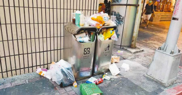 北市人行道垃圾桶持續消失 從3千撤到剩1千個