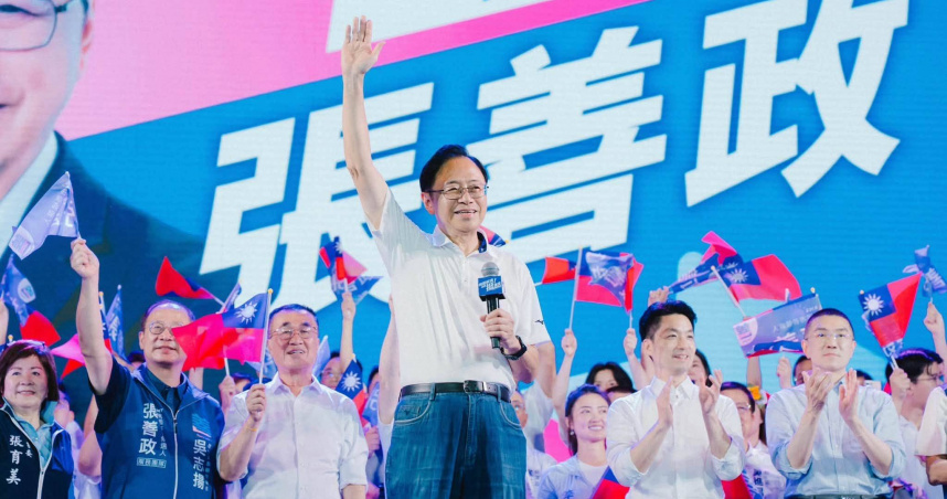 桃園市長張善政力拼連任。（圖／張善政臉書）