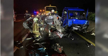 國道中山高深夜死亡車禍 2女送醫不治