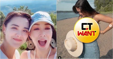 遺傳好基因!鍾麗緹長女「比媽媽還辣」 南半球滿出比基尼…大到包不住