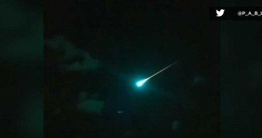 巨大火球劃過天際 墨西哥蒙特雷夜空為之一亮