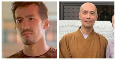 古惑仔「恐龍哥」剃度!凶狠形象變慈眉善目…曾與周海媚有過一段情