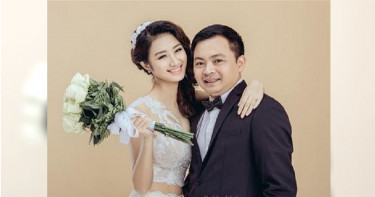 明星閃嫁大19歲富商 婚照曝光網全怒了