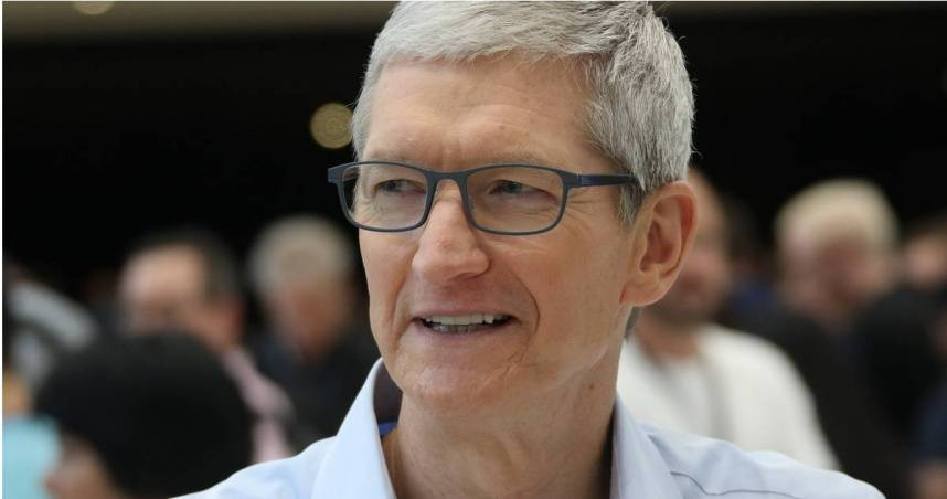 蘋果執行長庫克（Tim Cook）。（圖／達志／美聯社）