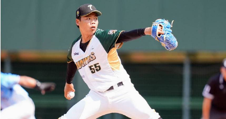 台鋼雄鷹投手伍祐城。（圖／台鋼雄鷹提供）