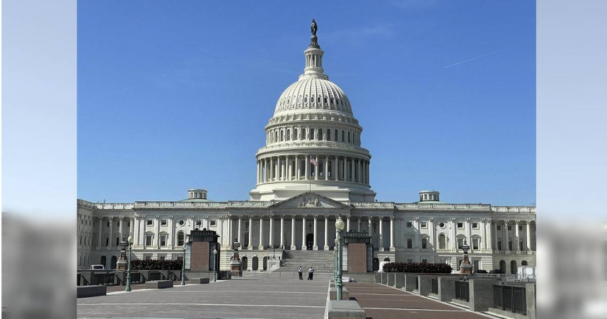 美國國會大廈。（圖／達志／美聯社）