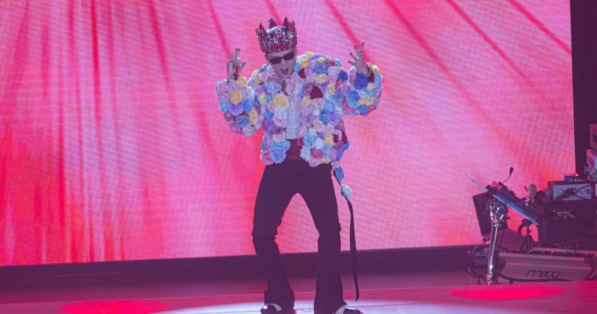 GD今在臺北大巨蛋舉辦安可場。（圖／讀者提供）