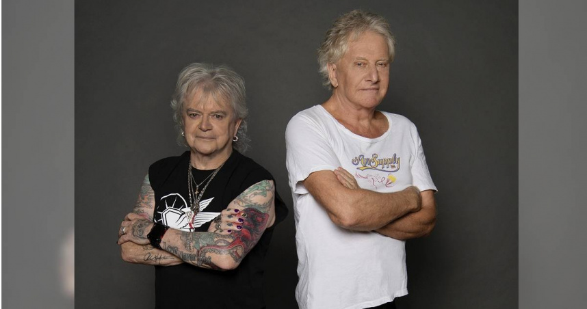 Air Supply空中補給合唱團慶祝成軍50週年　下月再度來台開唱