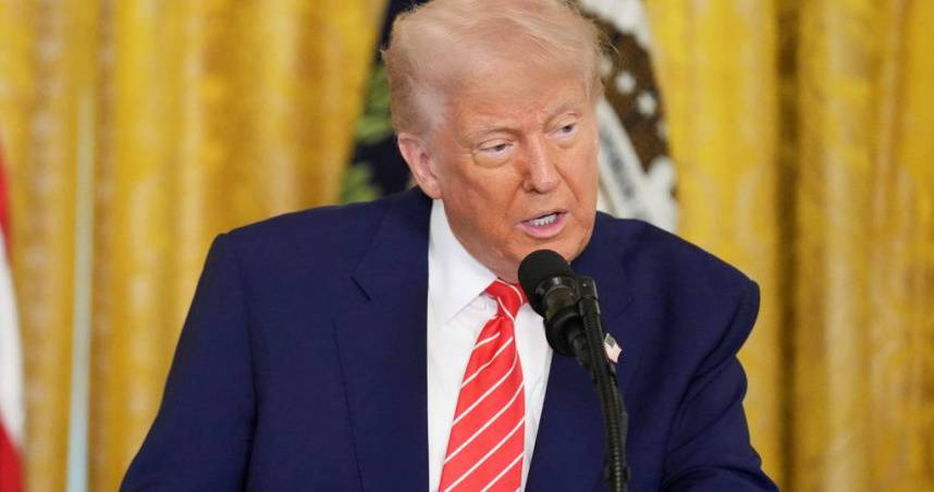 美國總統川普（Donald Trump）。（圖／達志／美聯社）