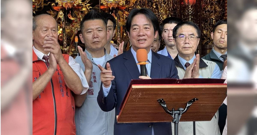 總統賴清德出席台南永康武龍宮揭匾活動時表示，面對外來威脅台灣須強化國防、發展經濟並照顧人民，強調國家不是單打獨鬥。（圖／報系資料庫）