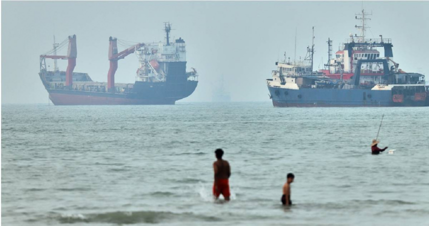 伊朗與阿曼提出的協議將使德黑蘭取得荷姆茲海峽（Strait of Hormuz）的控制權。（圖／達志／美聯社）