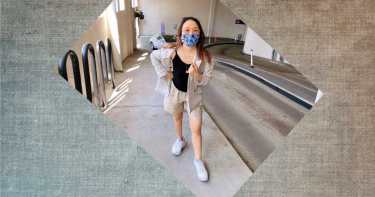 低調赴美2/照片背景疑洩密 陶晶瑩異地直播曝時差