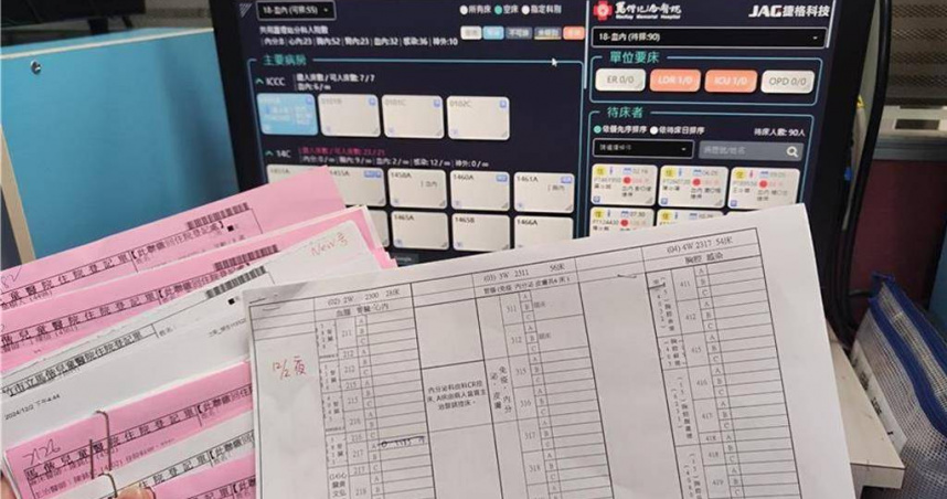 馬偕紀念醫院2月9日發現系統異常，門急診500多台電腦當機立即啟動資安緊急應變作業流程，並同步通報衛福部資安聯防平台，並向調查局台北市調查處報案。（圖／馬偕醫院提供）