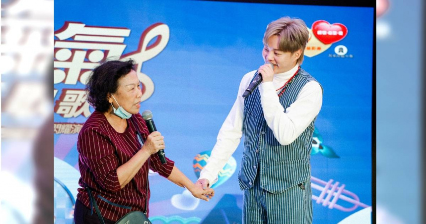 許富凱回憶起與爸爸的回憶。（圖／臺東縣政府社會處提供）