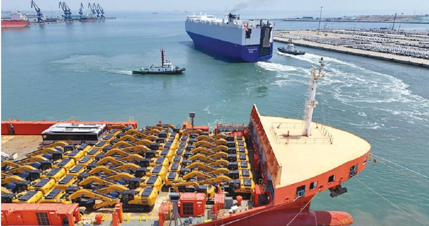 全球關注美國總統川普即將啟動的對等關稅。（圖／新華社）