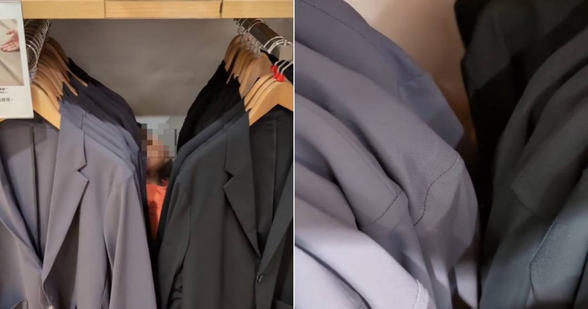 網紅家長「沐希一家」放任女兒在UNIQLO排便，引發爭議。（圖／翻攝自Threads）