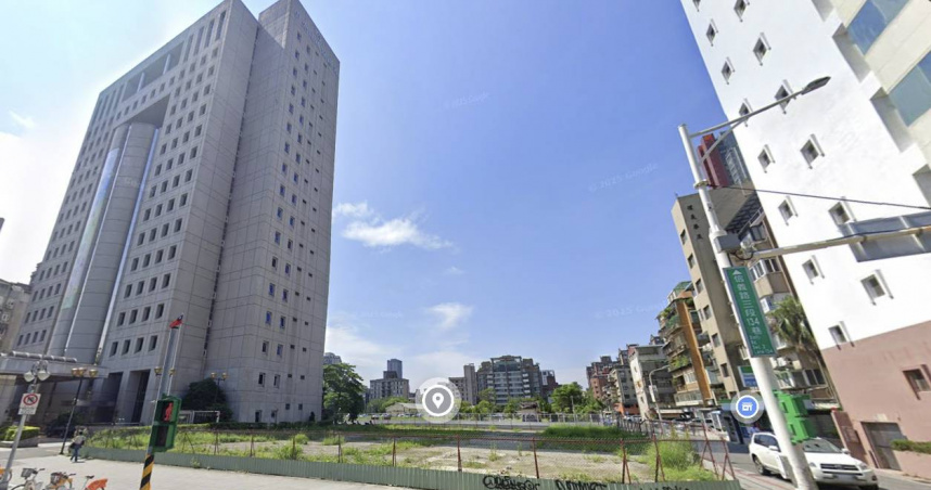 元大人壽近期以21.9億元標下台北大安區美國在台協會（AIT）舊址土地。（圖／翻攝google map）