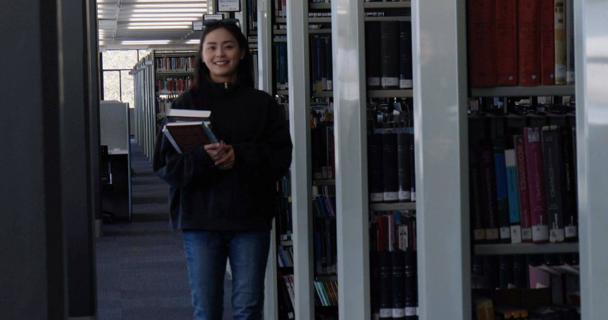 方琦出國遊學三個月。（圖／大愛）