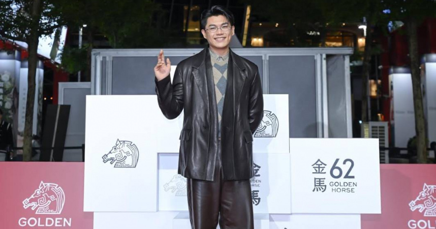 柯煒林為新作《大濛》來台參與金馬開幕活動。（圖／金馬執行委員會）