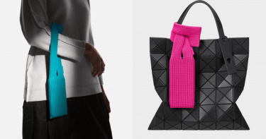 蘋果聯名三宅一生推新品「iPhone Pocket」。（圖／Apple官網）