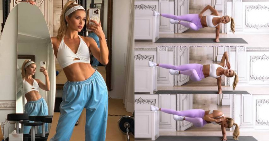 （圖／取自 Pamela Reif Youtube、pamela_rf IG）