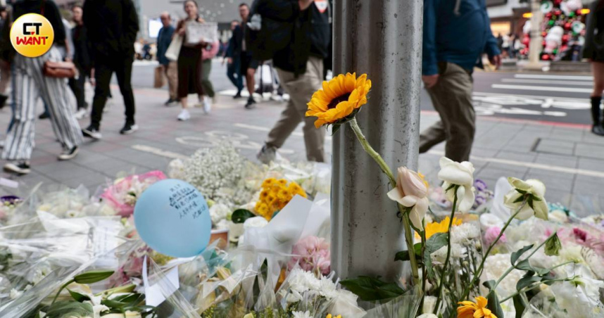 網友淚訴身亡騎士也是英雄。（圖／黃耀徵攝）