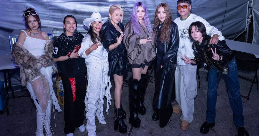 A-Lin登上台東跨年舞台演出，與張惠妹、戴愛玲同台飆唱，氣氛嗨翻全場。（圖／臺東縣政府提供）