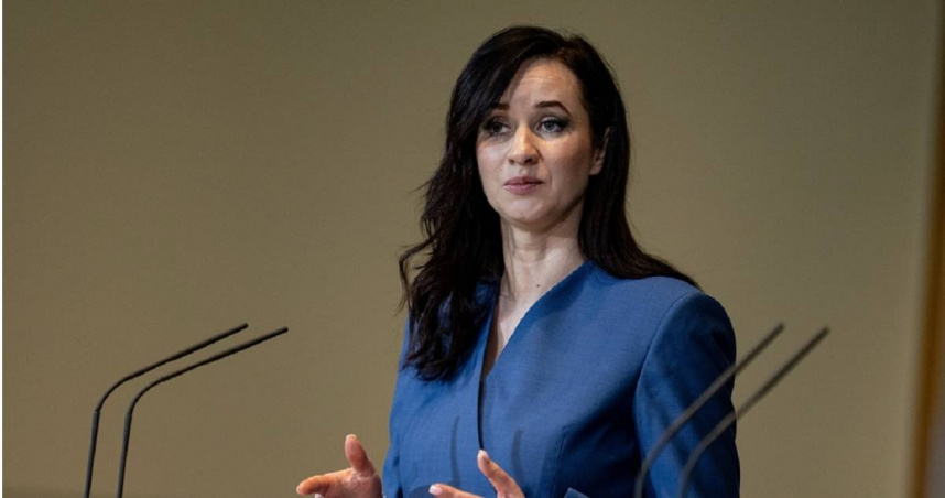 立陶宛總理魯吉尼埃內（Inga Ruginienė）。（圖／達志／美聯社）