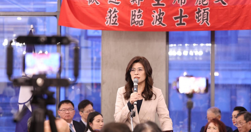鄭麗文表示，國民黨將扮演「搭橋者」的角色，為台海與區域福祉找出和平新路。（圖／取自國民黨網站）