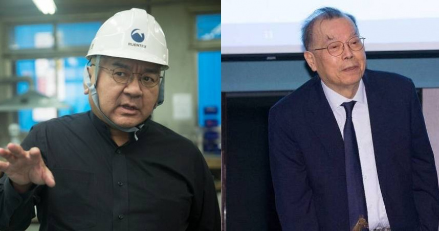 潤泰集團總裁尹衍樑(左)、力積電董事長暨執行長黃崇仁(右)。（圖／報系資料庫）