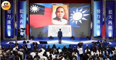 前國民黨發言人何志勇堅持參選新竹市長，國民黨考紀會擬撤銷黨籍。（圖／方萬民攝）