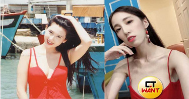 致敬香港第一女神!瑤瑤大露F級距事業線 網驚呼超越本尊