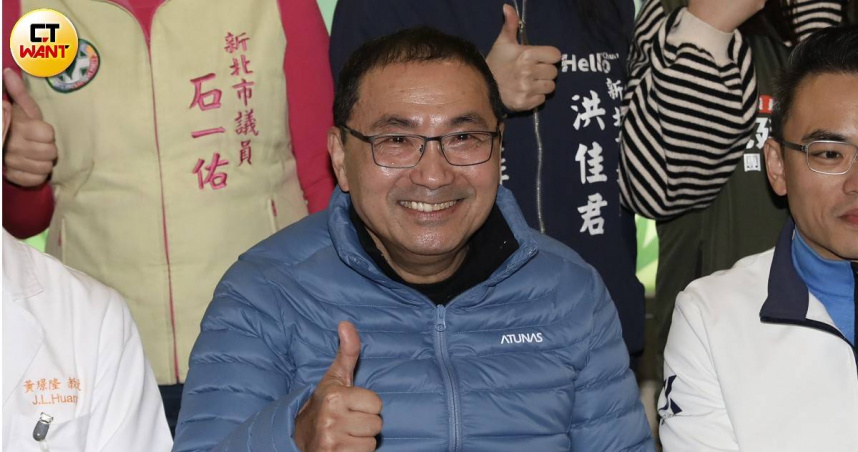 新北市長侯友宜對打詐任務全壓到基層員警身上感到很不以為然。（圖／劉耿豪攝）