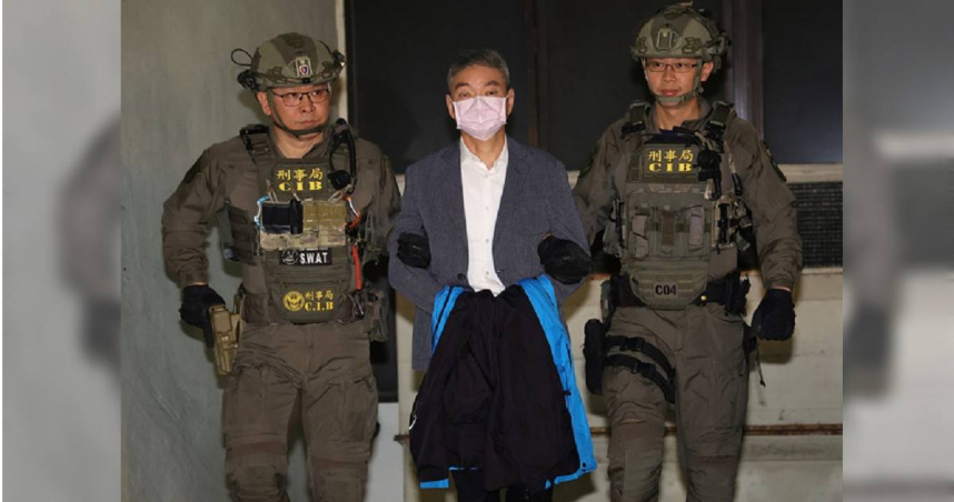 刑事局一大隊10日將竹聯幫仁堂堂主許瑞弘逮捕到案。（圖／報系資料照）