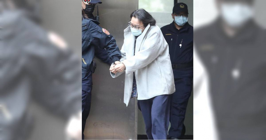 北市1歲多男童「剴剴」疑遭保母虐死，保母劉彩萱（見圖）、劉若琳還押。（中時資料照片，王英豪攝）