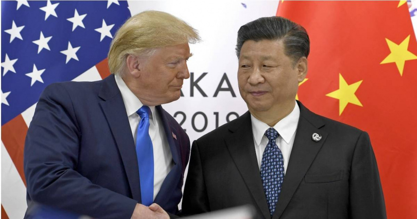 美國與中國大陸互徵關稅，美中貿易戰越打越烈。（圖／達志／美聯社）