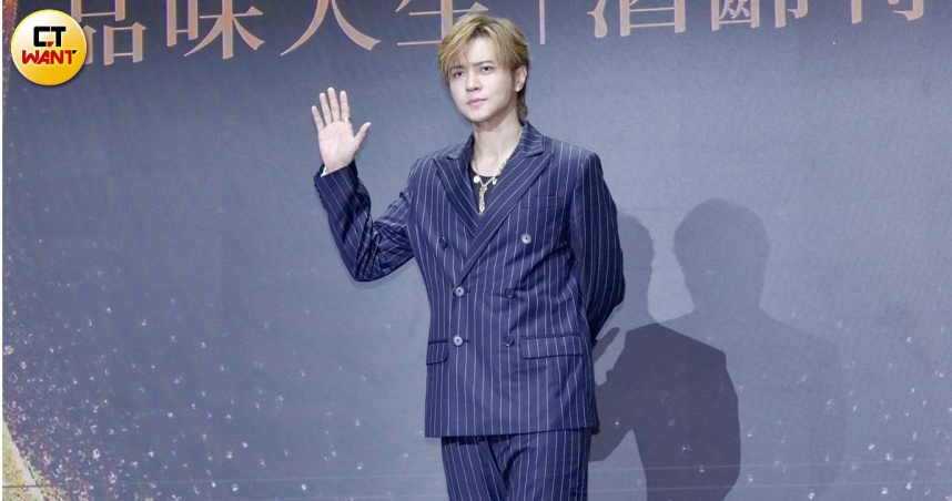 羅志祥出席品牌代言記者會。（圖／侯世駿攝）