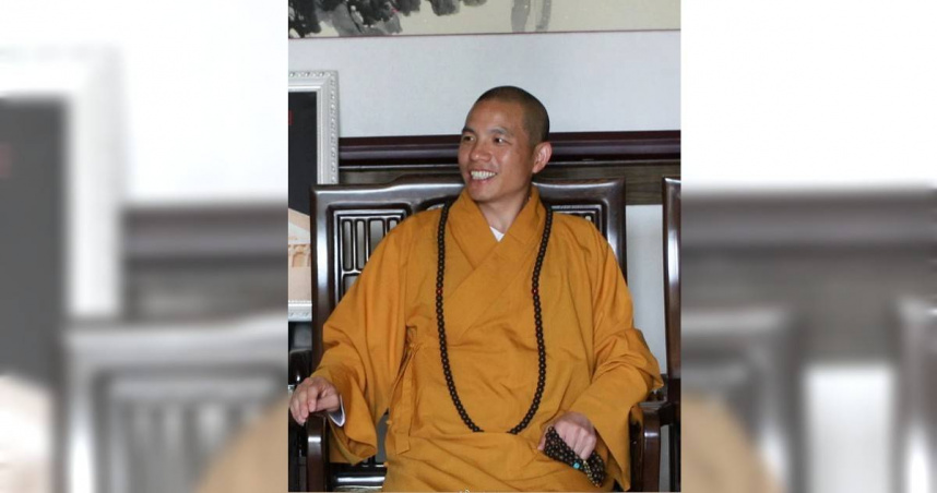 白馬寺住持印樂。（圖／翻攝自微博）