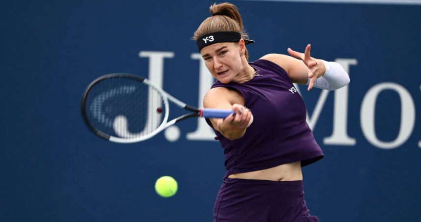 捷克名將穆霍娃（Karolína Muchová）。（圖／達志／美聯社）