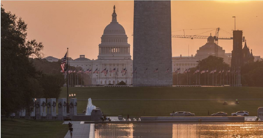 隨著9月30日政府資金到期，美國再度面臨政府關門危機。（圖／達志／美聯社）