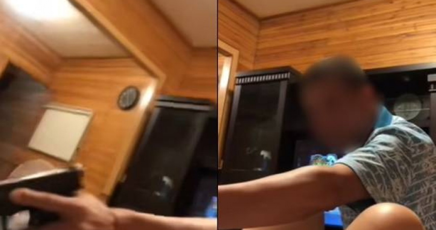 彰化縣社頭鄉代涉嫌對妻子家暴，並持槍恐嚇妻子 。（圖／翻攝自臉書）