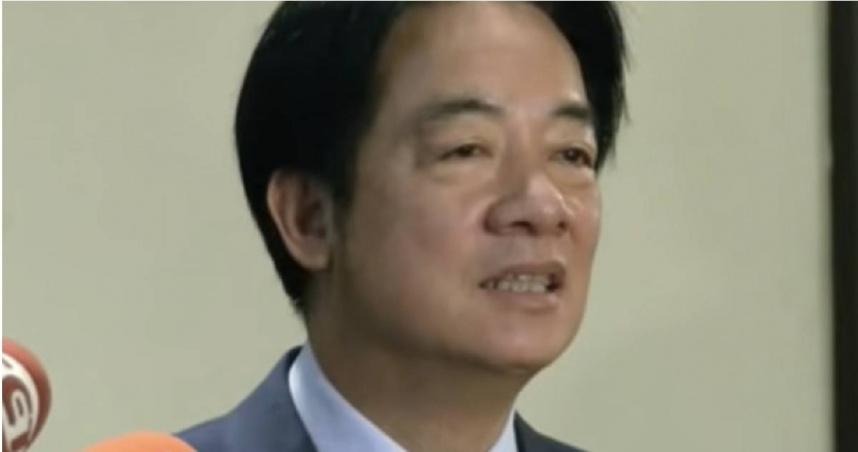 賴清德表示，「希望韓院長能夠再考慮一下，我們知道韓院長也有難言之隱，不過請他再思考一下」。（圖／截自中天電視直播）