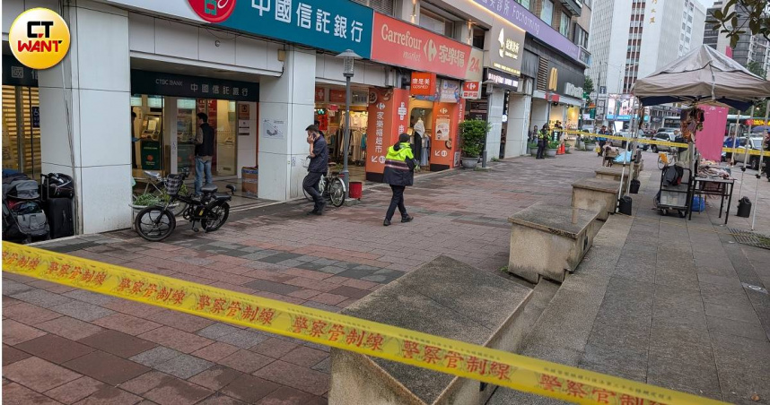 快訊／北市大安銀行驚傳被搶　歹徒持玩具槍搶銀行被捕