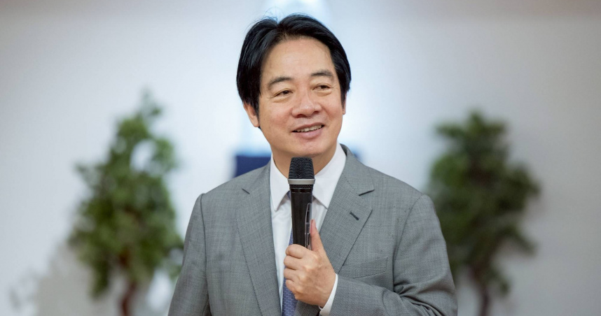 賴清德表示，政府會將增加的稅收用於照顧人民，期盼臺灣經濟持續發展、國家社會更進步。（圖／取自總統府網站）
