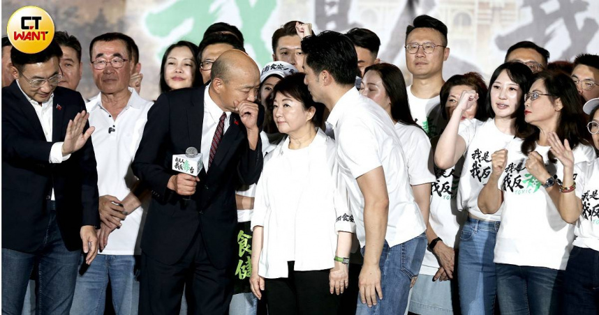 2028藍營誰來扛起大旗？盧秀燕、韓國瑜與蔣萬安皆被視為國民黨潛在人選。（圖／侯世駿攝）