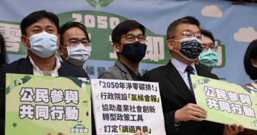 台灣氣候目標落後 立委警告:將無法進入國際供應鍊