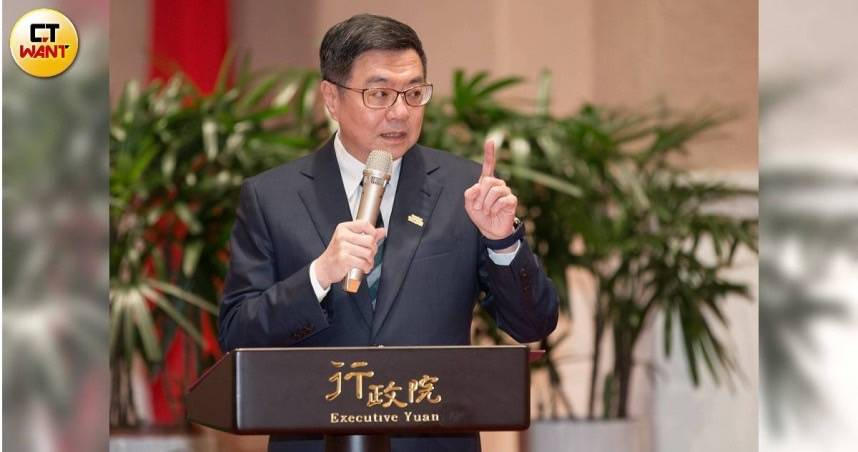 行政院長卓榮泰今日痛批在野黨總預算刪減引人心惶惶，威脅國安與治安。（圖/黃威彬攝）