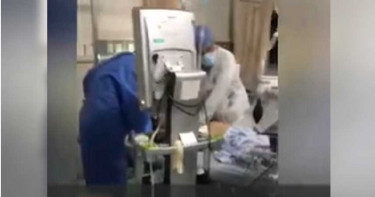 探病時猝死!醫「1.5萬次壓爆胸骨」…用光84瓶腎上腺素終救活